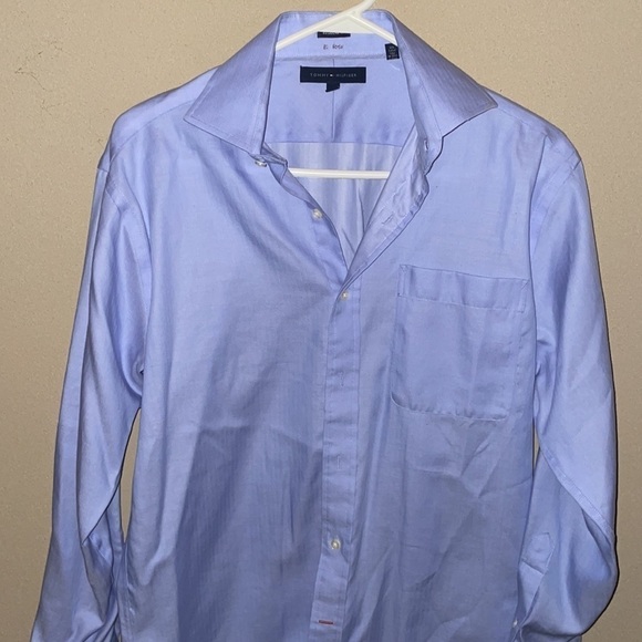 Tommy Hilfiger Button Down Regular Fit Size 15 - Picture 3 of 8
